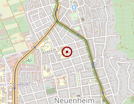 Karte: Krankenhaus Salem der Evang. Stadtmission Heidelberg gGmbH