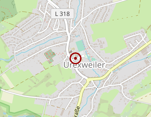 Karte: "Café Vergissmeinnicht" Marpingen-Urexweiler