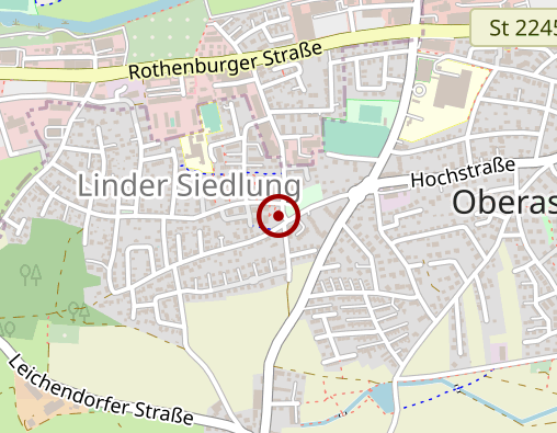 Karte: Physiotherapie Roland Weingärtner