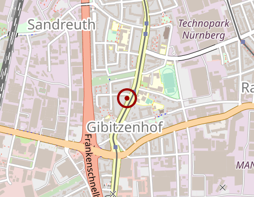 Karte: Medic Center Nürnberg