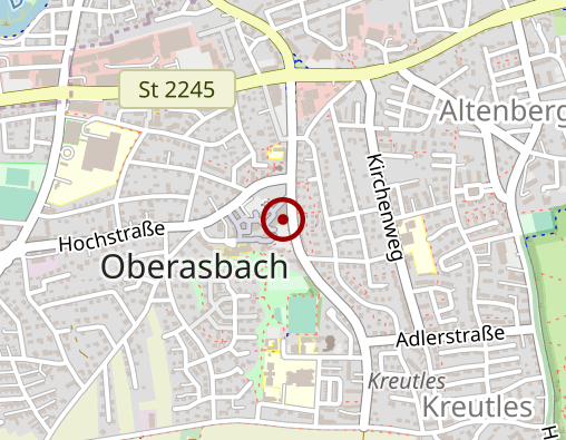 Karte: Tröger Christina Physiotherapie