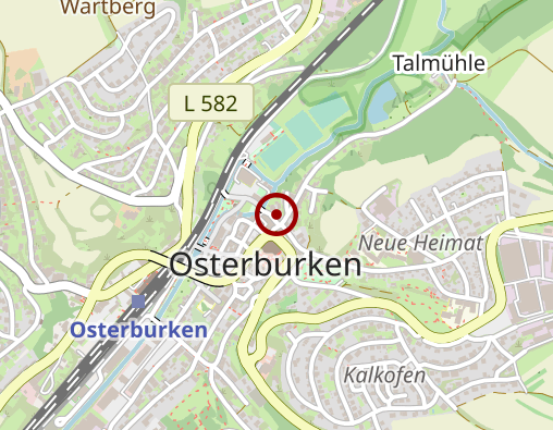 Karte: Krankengymnastik im Zentrum