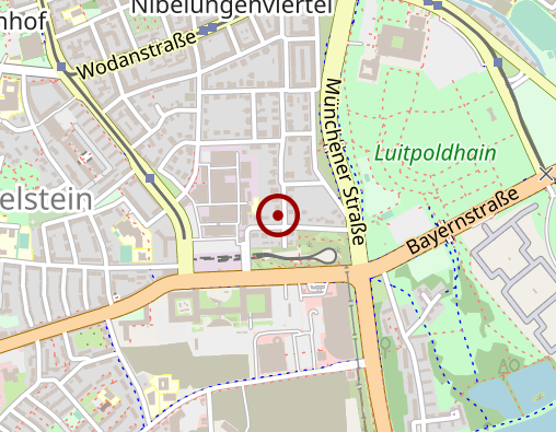 Karte: Bergmann Irene Dipl.-Psych. Praxis für Psychotherapie