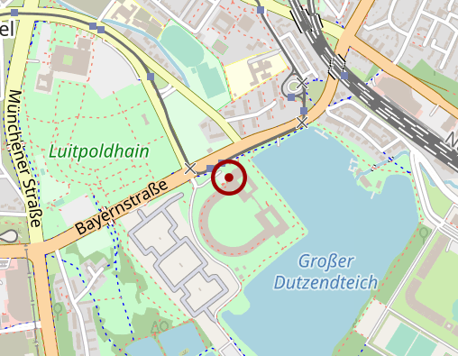 Karte: DLRG-Kreisverband Nürnberg-Roth-Schwabach Rettungsdienst