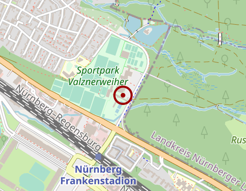 Karte: Reha-Zentrum Valznerweiher