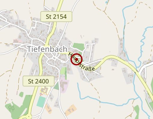 Karte: BRK Tagespflege Tiefenbach