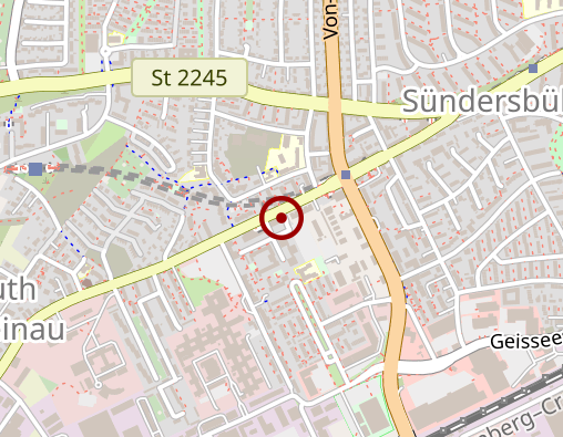 Karte: Diakoneo Kompetenzzentrum für Menschen mit Demenz