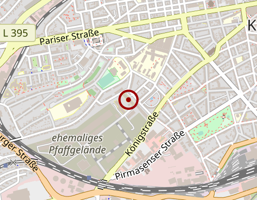 Karte: Westpfalz-Klinikum Seniorenresidenz