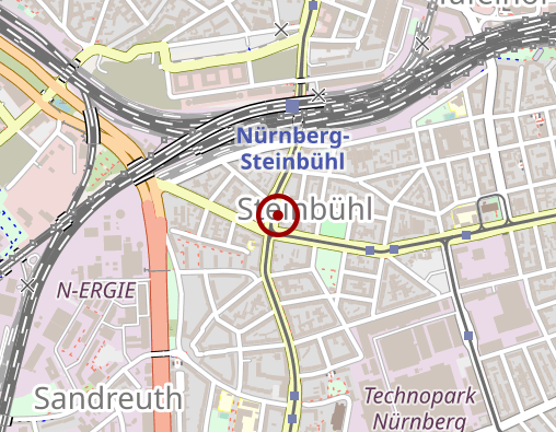 Karte: Internistische Gemeinschaftspraxis Dr.v.Lucadou, Dr.Kampehl, Dr.Karl, Dr.Scheuer