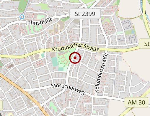 Karte: CITY-CAR Mietwagen Amberg