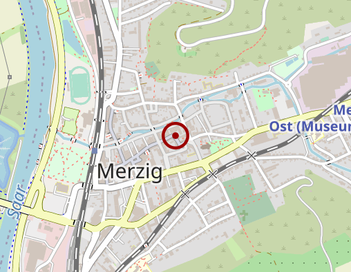 Karte: Caritas Sozialstation Merzig-Mettlach-Perl