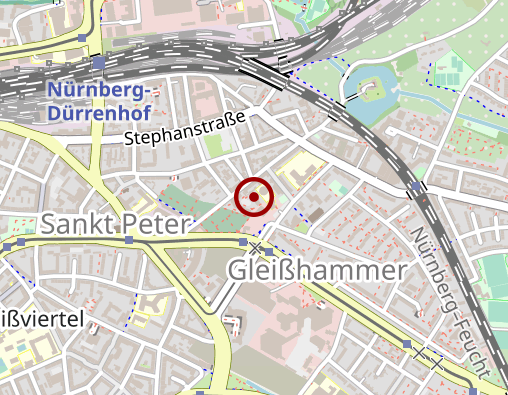 Karte: Fahrerzentrale Nürnberg Fahrer-Mietservice Fahrdienst