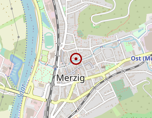 Karte: SOS-Kinderdorf Saar/ Mehrgenerationenhaus