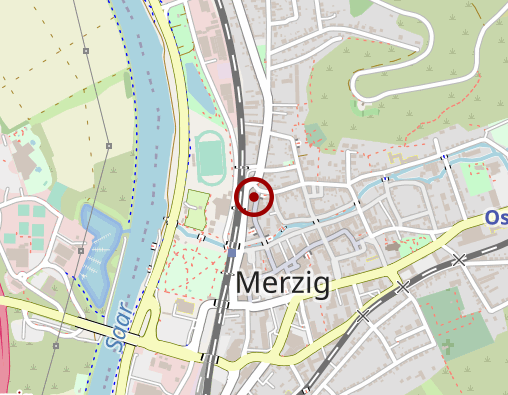 Karte: Lebenshilfe Merzig-Wadern/St.Wendel gGmbH
