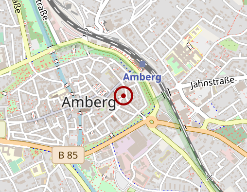 Karte: Thai Massage Praxis Amberg