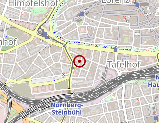 Karte: YOGA-VIDYA Zentrum Nürnberg