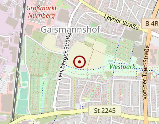 Karte: Senioren-Centrum Nürnberg Haus Frankenland