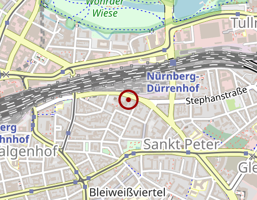 Karte: Pro Seniore Residenz Noris