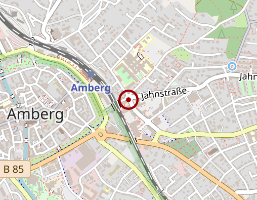 Karte: Tagesklinik für Kinder- und Jugendpsychiatrie, Amberg