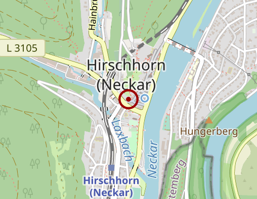 Karte: Caritasverband Darmstadt eV. Ökumenische Sozialstation Hessisches Neckartal