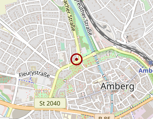 Karte: Bestattungsinstitut in der Sulzbacher Strasse GmbH