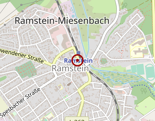 Karte: Taxi Service Ramstein