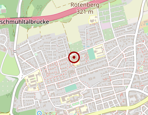 Karte: Kursana Care GmbH Kursana Domizil Kaiserslautern