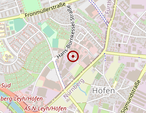 Karte: Hayat Tagespflege Fürth