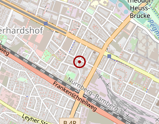 Karte: NORIS Schlüsseldienst Schlüsselnotdienst