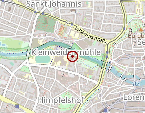 Karte: Wohnstift Hallerwiese