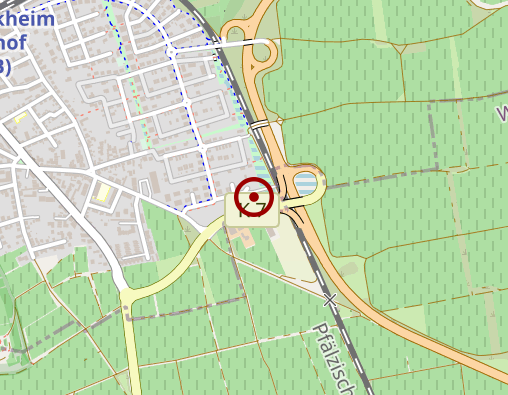 Karte: Christliche Sozialstation Bad Dürkheim/VG Freinsheim gGmbH