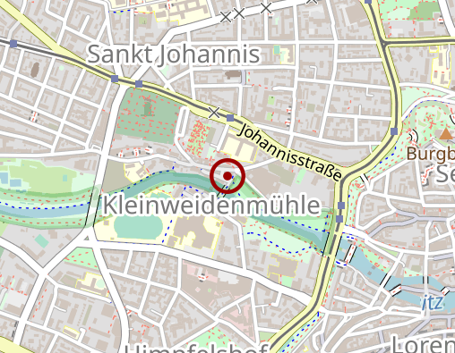 Karte: Psycholog.Praxisgem.Großweidenmühle Freitag,Strömsdorfer,Röthlein,Kissel u.Dumbs