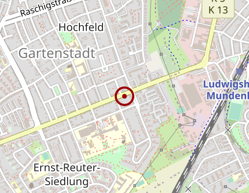 Karte: City-Car Ludwigshafen Hauk UGh Taxibetrieb Walter Hauk