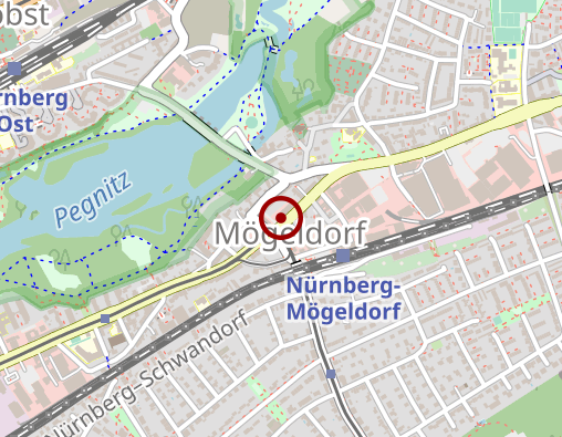 Karte: Physioteam Mögeldorf