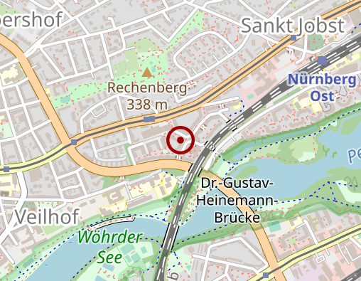 Karte: Pro Seniore Residenz Nürnberg