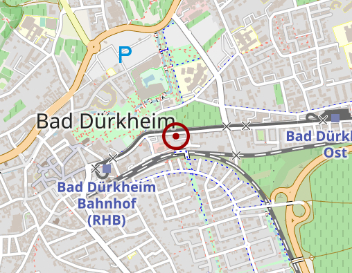 Karte: Ambulant betreutes Wohnen der Lebenshilfe Bad Dürkheim