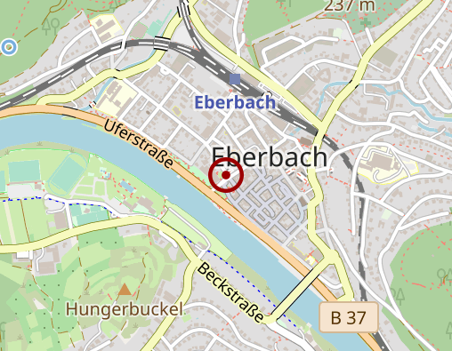 Karte: Evangelische Sozialstation Eberbach e.V.  Krankenpflege