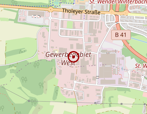 Karte: Einzelbetreuung des DRK Kreisverband St. Wendel