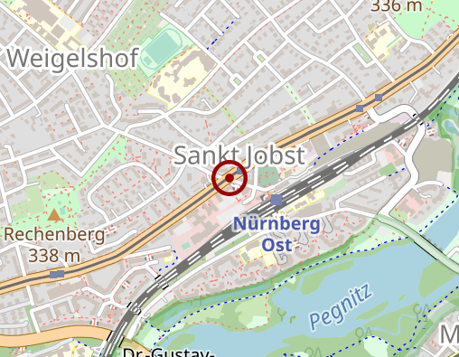 Karte: Ost-Apotheke im CNO