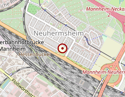 Karte: Evangelische Pflegedienste Mannheim gGmbH Tagespflege im Thomashaus