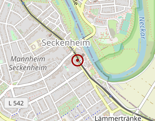 Karte: Naturheilzentrum Seckenheim, Kaufmann R.