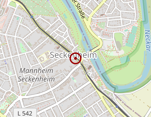 Karte: Neue Apotheke Seckenheim-Filialapotheke