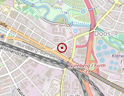 Karte: ADR Ambulanter Pflegedienst Rosenau UG (haftungsbeschränkt) - Fürth