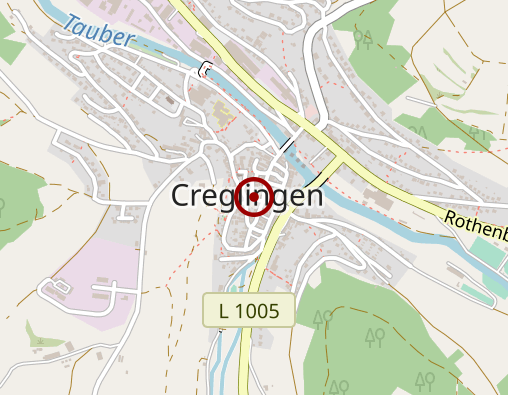 Karte: Nachbarschaftshilfe Creglingen