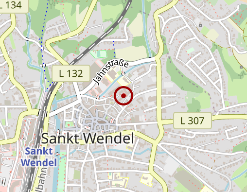 Karte: Altenhilfezentrum Stiftung Hospital St. Wendel