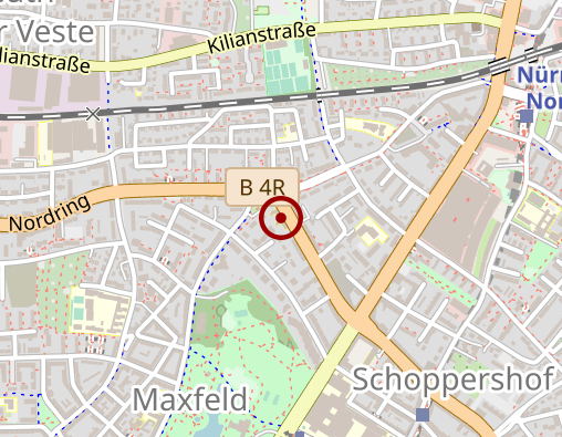 Karte: Altenheim Hensoltshöhe der Stiftung Hensoltshöhe gGmbH