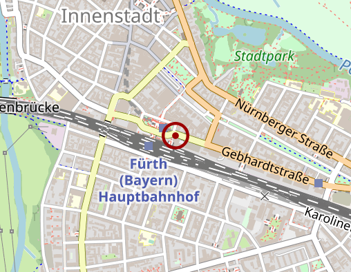 Karte: Apotheke im Bahnhof-Center