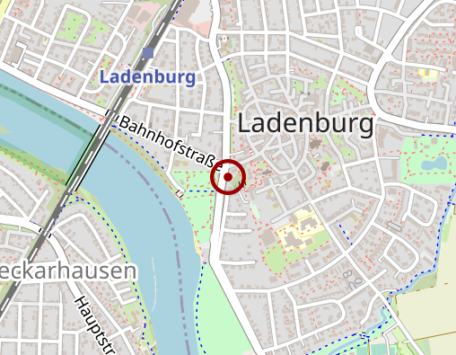 Karte: Betreuungsgruppe "Café Augenblick" in Hockenheim