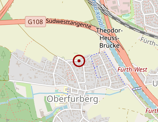 Karte: Praxis f.Tierpsychologie B. Kieffer