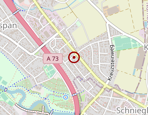 Karte: Schrödel-Förster Praxis für Erziehungs- u. Lebensberatung